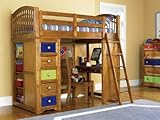 Pulaski Build-A-Bear Bearrific Twin Loft Bed