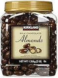 Kirkland Signature Milk Chocolate Roasted Almonds 3 LBS (48 Oz) JAR