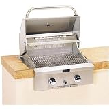 AOG 24 Inch Built-in Natural Gas Grill (converts To Propane)