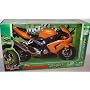 Maisto 1/12 Scale Diecast Motorcycle Kawasaki Ninja Zx-10r in Color Orange and Black
