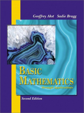 Basic Mathematics through Applications