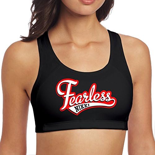 Nikki Bella Logo Fearless Women's Comfort Sports Bra