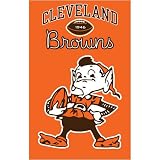 Cleveland Browns NFL Applique Banner Flag (44x28) (Elf Flag)