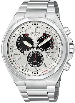 Citizen #BL5410-59A Men's Eco Drive Stainless Steel Perpetual Calendar Chronograph Watch