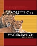 Absolute C++ (2nd Edition) (Savitch Series)