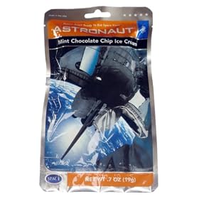 Astronaut Space Food Mint Chocolate Ice Cream