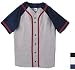 Badger - Nostalgic Color-block Baseball Shirt (7859)