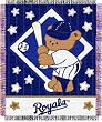 Kansas City Royals 36"x48" Woven Baby Throw Blanket - Baseball Sports Merchandise