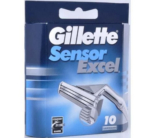 GILLETTE 10 Rasierklingen Gillette Sensor Excel Preisvergleich