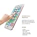 joylink Screen Protector Tempered Glass / 3D Screen Protector Compatible with iPhone 6S Plus, 9h Hardness Bubble Free Curve Edge, White