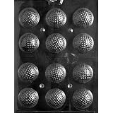 GOLF BALLS 3D Sports Candy Mold Chocolate