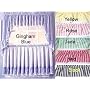 Gingham - 36'' tier kitchen curtain (pr) - Black