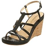 Rebels Womens Guru Cork Wedge Pump