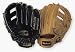 12 Black Double Notched Double-T Web Infield / Outfield Baseball Glove from Markwort - (Worn on Le