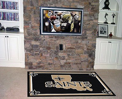 Fanmats New Orleans Saints 4x6 Rug