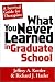 What You Never Learned In Graduate School: A Survival Guide for Therapists