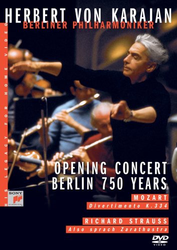 CD-Charts  DVD : Herbert Von Karajan & Berliner Philharmoniker: Opening Concert Berlin 750 Years