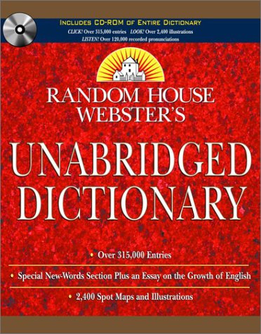 Random House Webster's Unabridged Dictionary