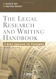 The Legal Research And Writing Handbook: A Basic Approach for Paralegals image