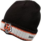 Reebok Cincinnati Bengals Sideline Coaches Cuffed Knit Hat One Size Fits All