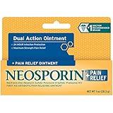 Neosporin First Aid Antibiotic Ointment Maximum Strength Pain Relief, 1-Ounce