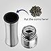 Victus Kitchenware Pepper Mill Salt and Pepper Grinder Spice Grinder Salt Mill Adjustable Manual Stainless Steel Cookware 100% REPLACEMENT GUARANTEE