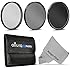 62MM Altura Photo Professional Photography Filter Kit (UV, CPL Polarizer, Neutral Density ND4) for Camera Lens with 62MM Filter Thread + Filter Pouch