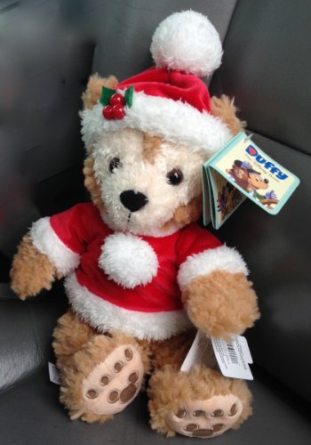 Disney Christmas Holiday Santa 9 inch Duffy Bear Mickey Mouse NEW 2012 Release