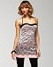 Lace Print Trompe L'Oeil Dress
