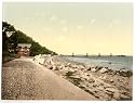 Photographic Print of Victorian Photochrom Seaview near Ryde, II , Isle of Wight, England