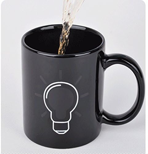 Goodaa MUG CUP COFFEE TEA MAGIC HEAT SENSITIVE HOT CHANGING CERAMIC