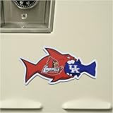 Louisville Cardinals Small Rival Fish Magnet