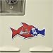Louisville Cardinals Small Rival Fish Magnet