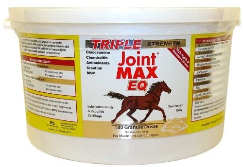 Joint MAX TRIPLE Strength EQ GRANULES for HORSES (180 Doses, 2.88kg)