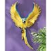 On Sale !! Phineas the Flapping Macaw Bird Wall Sculpture