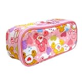 ☆★Care Bear ハートバルーン コスメポーチ(ﾋﾞﾆｰﾙｺｰﾄ)/携帯用小物入れにも♪「ケアベア・ピンク」 Z52716★☆の画像