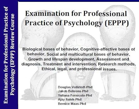 Evaluation of Professional Practice in Psychology (EPPP) ; 7 Hour Review Course; 7 Audio CDs comprehensive instruction to Pass the EPPP
