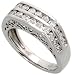 14k White Gold Band 1/4