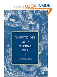 Thucydides and Internal War First Ed Edition Price, Jonathan J. published