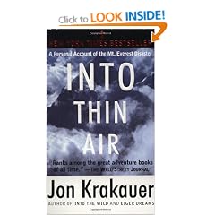 Into Thin Air: A Personal Account of the Everest Disaster