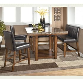 Avery Square Counter Height Table by Ashley Furniture by Ashley