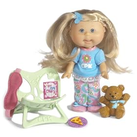 Cabbage Patch Kids Lil Sprouts Sleep Over Girl w Accessories by Play Along