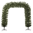8' x 60" Opening Pre-Lit Arch Christmas Tree - 1000 Clear Lights