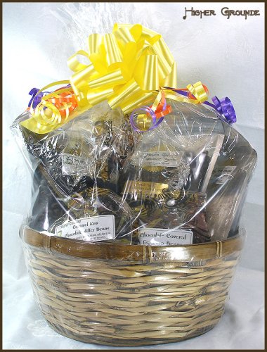 Autumn Coffee and Handcrafted Chocolate Gift Basket NEW by Amaretto Coffees