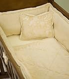 Green Frog Art 3 Piece Cradle Bedding Set, Butternut