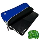 IMAGE OF Durable Neoprene Sleeve with Exterior Accessory Pocket, (Magic Blue) for Acer Aspire 15.6-inch Laptop Models AS5336-2281, AS5336-2283, AS5336-2524, AS5336-2613, AS5336-2615, AS5336-2634, AS5336-2754, AS5336-2864 + Bestpricecenter Mouse Pad