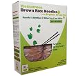 GLUTEN FREE Vietnamese Brown Rice Noodles with Organic Green Tea - JUST NOODLES, 8.6 oz, 4 SERVINGS per box (Pack of 6)
