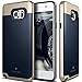Galaxy Note 5 Case, Caseology® [Envoy Series] Premium Leather Bumper Cover [Leather Navy Blue] [Leather Bound] for Samsung Galaxy Note 5 - Leather Navy Blue