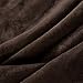 Bedsure GentleSoft Fleece Blanket Twin Size Brown - 300GSM Lightweight Plush Fuzzy Cozy Soft Warm Blanket for Bed, Sofa, Couch, Travel, Camping, 60x80 inches
