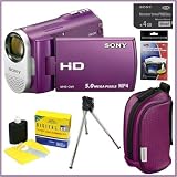 51MK25AEe0L. SL160  Sony MHS CM1 Webbie HD Camera and Camcorder (Eggplant Violet) + Accessory Kit